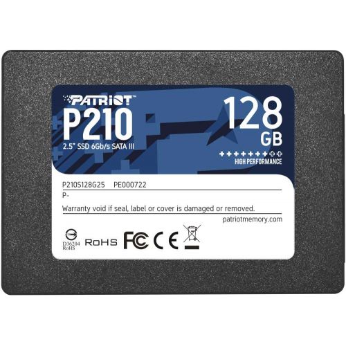  SSD Patriot SATA-III 128GB P210S128G25 P210 2.5