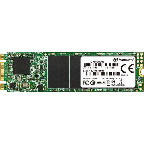  SSD Transcend SATA-III 480GB TS480GMTS820S 820S M.2 2280 0.3 DWPD (TS480GMTS820S)