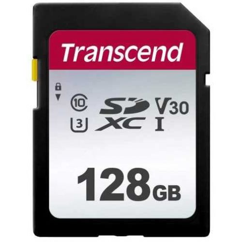  SDXC 128GB Transcend TS128GSDC300S w/o adapter (TS128GSDC300S)