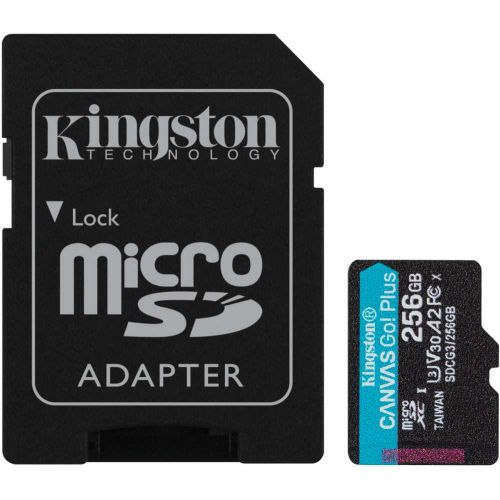   microSDXC 256GB Kingston SDCG3/256GB Canvas Go! Plus + adapter (SDCG3/256GB)