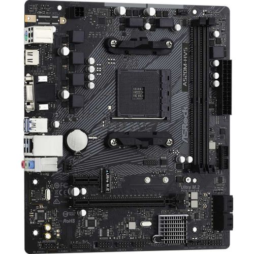 ����������� ����� Asrock A520M-HVS Soc-AM4 AMD A520 2xDDR4 mATX AC`97 8ch(7.1) GbLAN RAID+VGA+HDMI (A520M-HVS)