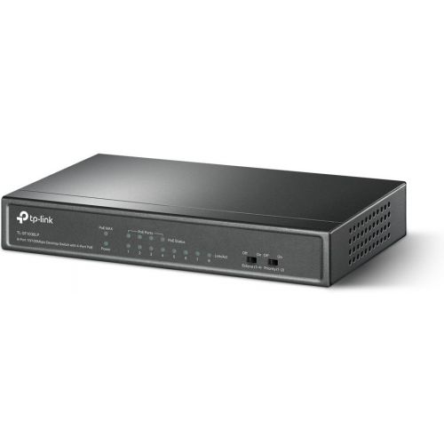 ���������� TP-Link TL-SF1008LP (L2) 8x100����/� 4PoE 41W ������������� (TL-SF1008LP)
