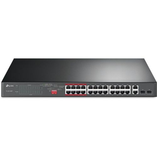 ���������� TP-Link TL-SL1226P (L2) 24x100����/� 2x1����/� 2x�����(1000BASE-T/SFP) 24PoE+ 250W ������������� (TL-SL1226P)