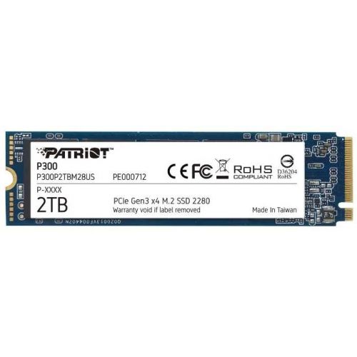  SSD Patriot PCIe 3.0 x4 2TB P300P2TBM28 P300 M.2 2280 (P300P2TBM28)