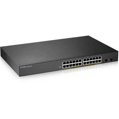  Zyxel GS190024HPV2-EU0101F (L2) 24x1/ 2SFP 24PoE+ 170W  (GS190024HPV2-EU0101F)