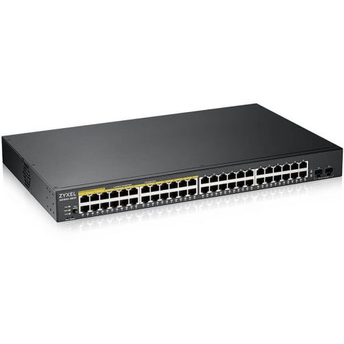  Zyxel GS190048HPV2-EU0101F (L2) 48x1/ 2SFP 24PoE+ 170W  (GS190048HPV2-EU0101F)