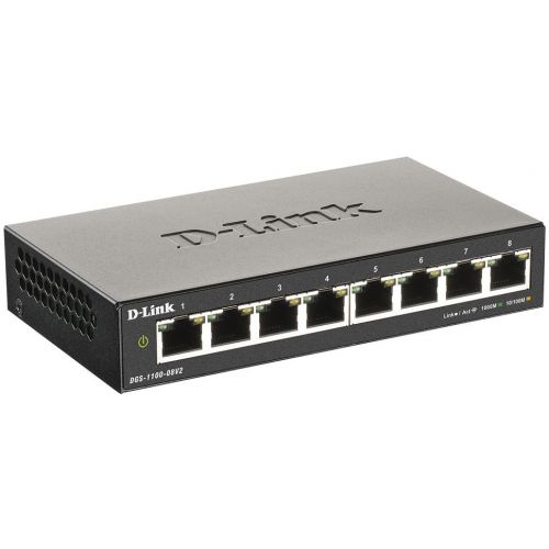  D-Link DGS-1100-08V2/A1A (L2) 8x1/  (DGS-1100-08V2/A1A)