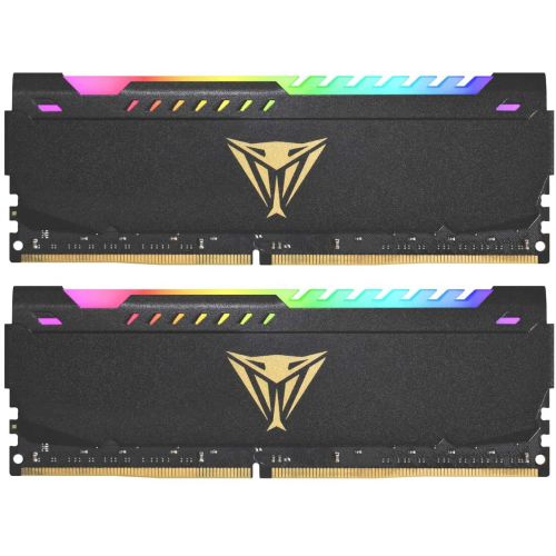������ DDR4 2x8Gb 3200MHz Patriot PVSR416G320C8K Viper Steel RGB RTL Gaming PC4-25600 CL18 DIMM 288-pin 1.35� dual rank � ���������� Ret (PVSR416G320C8K)
