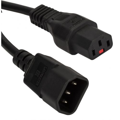   Lanmaster LAN-PP13/14-1.8-BK C13-14 .:3x0.752 1.8 220 10 (.:1)  (LAN-PP13/14-1.8-BK)