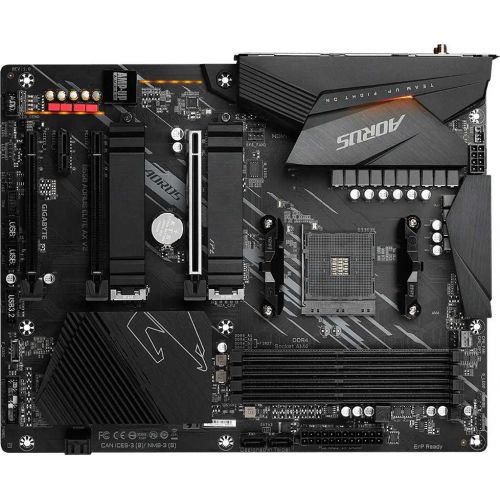 Материнская плата Gigabyte B550 AORUS ELITE AX V2 Soc-AM4 AMD B550 4xDDR4 ATX AC`97 8ch(7.1) 2.5Gg RAID+HDMI+DP (B550 AORUS ELITE AX V2) Материнская плата Gigabyte B550 AORUS ELITE AX V2 Soc-AM4 AMD B550 4xDDR4 ATX AC`97 8ch(7.1) 2.5Gg RAID+HDMI+DP (B550 AORUS ELITE AX V2)