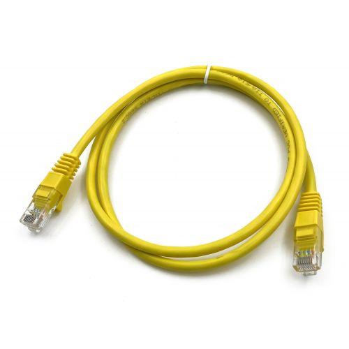 - Buro UTP-5E-1M-Y UTP 4  cat.5E CCA molded 1  RJ-45 (m)-RJ-45 (m) (UTP-5E-1M-Y)
