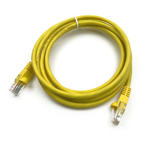 - Buro UTP-5E-2M-Y UTP 4  cat.5E CCA molded 2  RJ-45 (m)-RJ-45 (m) (UTP-5E-2M-Y)