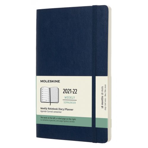  Moleskine ACADEMIC SOFT WKNT Large 130210 .18 208.    (DSB2018WN3)