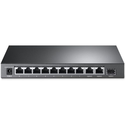 Коммутатор TP-Link TL-SL1311MP 8x100Мбит/с 2x1Гбит/с 1SFP 8PoE+ 124W неуправляемый (TL-SL1311MP) Коммутатор TP-Link TL-SL1311MP 8x100Мбит/с 2x1Гбит/с 1SFP 8PoE+ 124W неуправляемый (TL-SL1311MP)