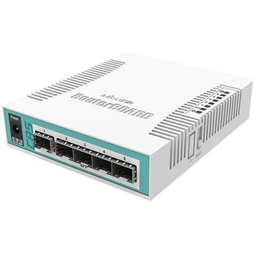  MikroTik CRS106-1C-5S (L2) 1x(1000BASE-T/SFP) 5SFP  (CRS106-1C-5S)