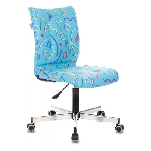 Кресло Бюрократ CH-330M голубой Sticks 06 крестов. металл хром (CH-330M/STICK-BLUE) Кресло Бюрократ CH-330M голубой Sticks 06 крестов. металл хром (CH-330M/STICK-BLUE)