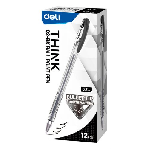 ����� �������. Deli Think EQ2-BK ����������/������ d=0.7�� ����. ����. (1��) (EQ2-BK) (�������� 12 ��.)