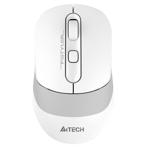  A4Tech Fstyler FB10C /  2000dpi . BT/Radio USB 4but (FB10C GRAYISH WHITE) (FB10C GRAYISH WHITE)