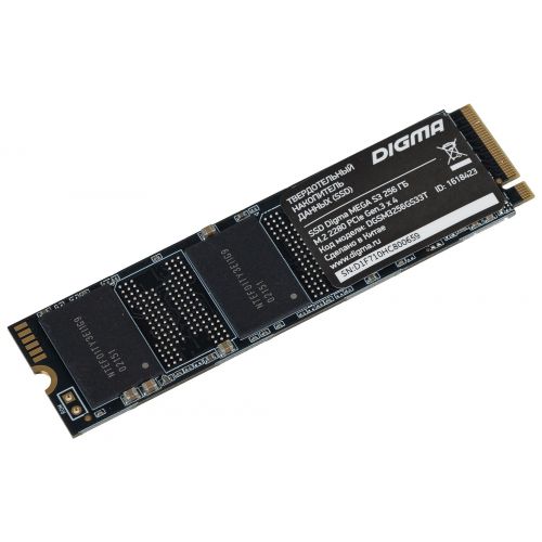  SSD Digma PCIe 3.0 x4 256GB DGSM3256GS33T Mega S3 M.2 2280 (DGSM3256GS33T)