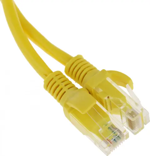 - Premier PP12-1M/Y 1000/ UTP 4  cat.5E CCA molded 1  RJ-45 (m)-RJ-45 (m) (PP12-1M/Y)