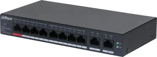  Dahua DH-CS4010-8GT-110 (L2) 10x100/ 8PoE 110W  (DH-CS4010-8GT-110)