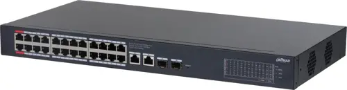  Dahua DH-CS4228-24GT-240 (L2) 26x1/ 2x(1000BASE-T/SFP) 24PoE 265W  (DH-CS4228-24GT-240)