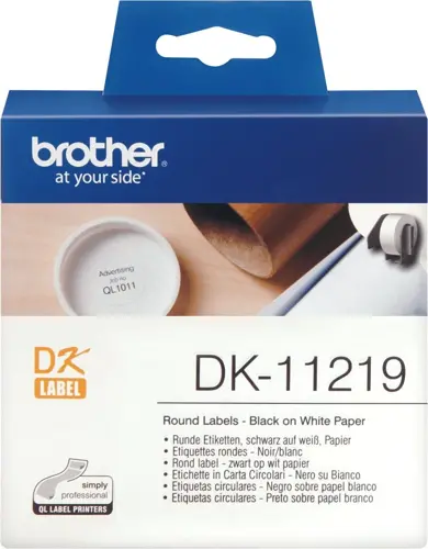   Brother DK11219    12  Brother QL-5X0, QL-7X00, QL-8X0, QL-10X0, QL-1X10 (DK11219)