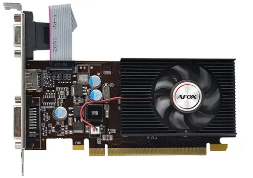  Afox PCI-E 2.0 AF210-512D3L3-V2 NVIDIA G210 512Mb 64bit DDR3 550/1600 DVIx1 HDMIx1 CRTx1 HDCP Ret low profile (AF210-512D3L3-V2)