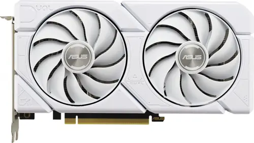  Asus PCI-E 4.0 DUAL-RTX4070S-O12G-EVO-WHITE NVIDIA GeForce RTX 4070 Super 12Gb 192bit GDDR6X 2520/21000 HDMIx1 DPx3 HDCP Ret (DUAL-RTX4070S-O12G-EVO-WHITE)