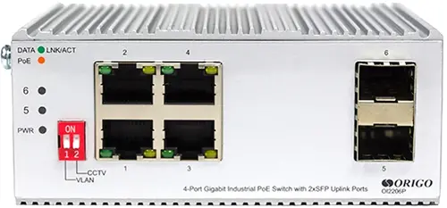  Origo OI2206P/60W OI2206P/60W/A1A 4x1/ 2SFP 4PoE+ 60W  (OI2206P/60W/A1A)
