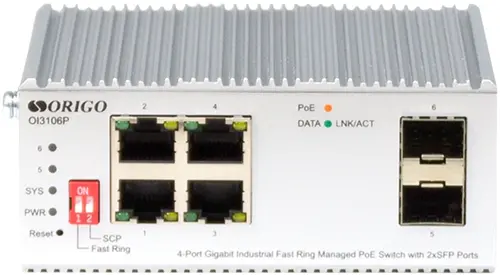  Origo OI3106P/60W OI3106P/60W/A1A (L2) 6x1/ 2SFP 4PoE+ 60W  (OI3106P/60W/A1A)