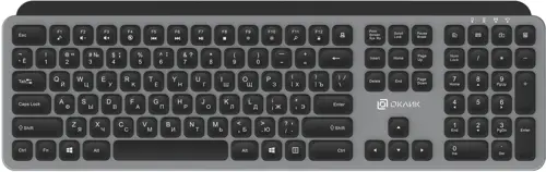 OKLICK ���������� ����� K859W �����/������ USB ������������ slim Multimedia (2002136) (2002136)