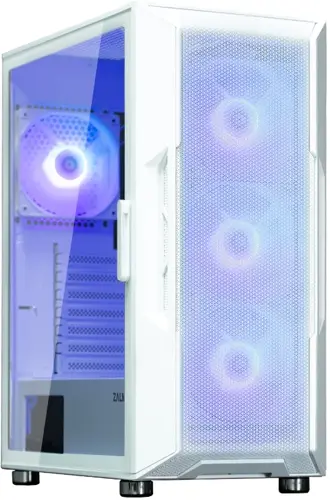 ������ Zalman i3 NEO ����� ��� �� ATX 4x120mm 5x140mm 2xUSB2.0 1xUSB3.0 audio bott PSU (I3 NEO WHITE)