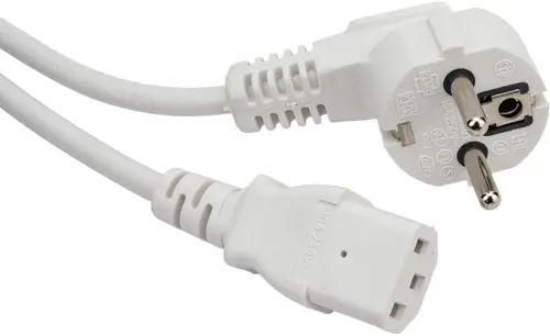   Lanmaster LAN-PP13/SHA-1.0-WH C13-Schuko .:3x0.752 1 220 10  (LAN-PP13/SHA-1.0-WH)