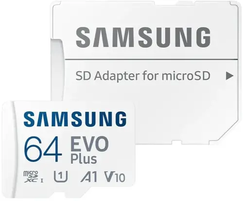   microSDXC 64GB Samsung MB-MC64SA EVO Plus + adapter (MB-MC64SA)