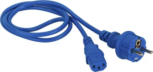   Lanmaster LAN-PP13/SH-10-BL C13-Schuko .:3x0.752 10 220 10  (LAN-PP13/SH-10-BL)