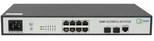  SNR SNR-S2985G-8T-POE (L2) 8x1/ 2SFP 8PoE 124W  (SNR-S2985G-8T-POE)