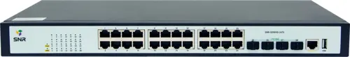  SNR SNR-S2989G-24TX (L2+) 24x1/ 4SFP+  (SNR-S2989G-24TX)