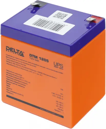 Батарея для ИБП Delta DTM 1205 12В 5Ач (DTM 1205) Батарея для ИБП Delta DTM 1205 12В 5Ач (DTM 1205)