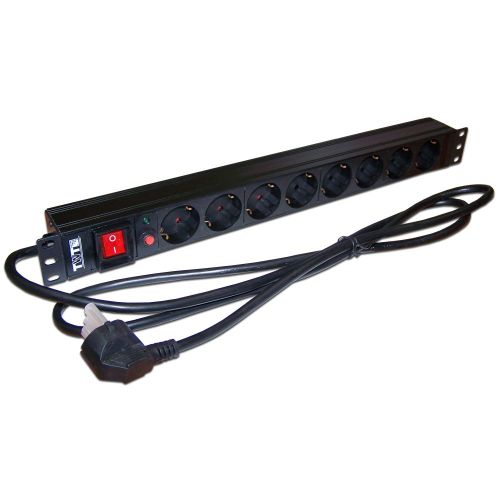    Lanmaster TWT-PDU19-16A8P-1.8 .. 8xSchuko  16A Schuko 1.8 (TWT-PDU19-16A8P-1.8)