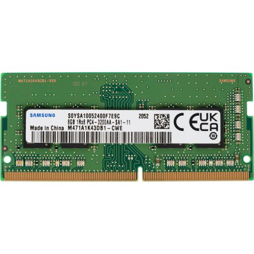  DDR4 8Gb 3200MHz Samsung M471A1K43DB1-CWE OEM PC4-25600 CL22 SO-DIMM 260-pin 1.2 original single rank OEM (M471A1K43DB1-CWE)