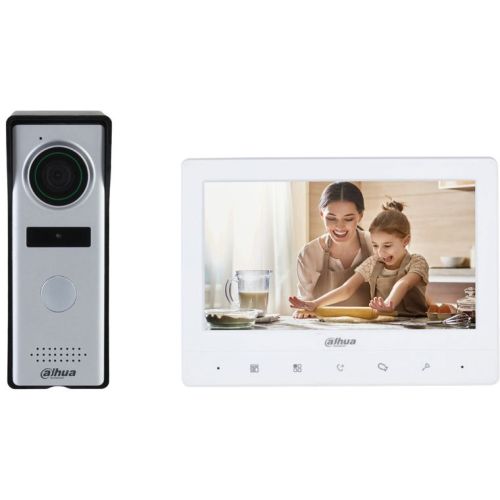 Комплект домофона Dahua DHI-KTA02 белый (DHI-KTA02) Комплект домофона Dahua DHI-KTA02 белый (DHI-KTA02)