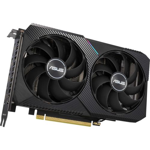  Asus PCI-E 4.0 DUAL-RTX3060-12G-V2 LHR NVIDIA GeForce RTX 3060 12Gb 192bit GDDR6 1777/15000 HDMIx1 DPx3 HDCP Ret (DUAL-RTX3060-12G-V2)