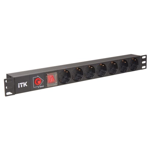 ���� ������������� ������� ITK PH13-7D3 ���.������. 7xSchuko ������� 16A C14 (PH13-7D3)