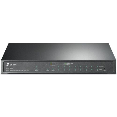  TP-Link TL-SG1210MPE (L2) 10x1/ 1x(1000BASE-T/SFP) 8PoE+ 123W  (TL-SG1210MPE)