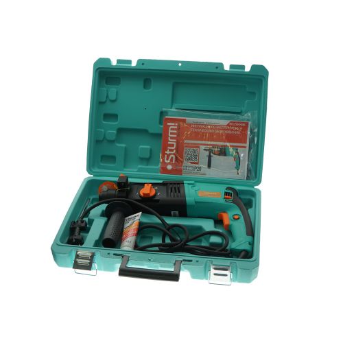 Перфоратор Sturm! RH25804BR патрон:SDS-plus уд.:3Дж 800Вт (кейс в комплекте) (RH25804BR) Перфоратор Sturm! RH25804BR патрон:SDS-plus уд.:3Дж 800Вт (кейс в комплекте) (RH25804BR)