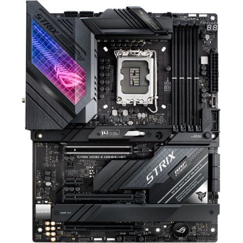   Asus ROG STRIX Z690-E GAMING WIFI Soc-1700 Intel Z690 4xDDR5 ATX AC`97 8ch(7.1) 2.5Gg RAID+HDMI+DP (ROG STRIX Z690-E GAMING WIFI)