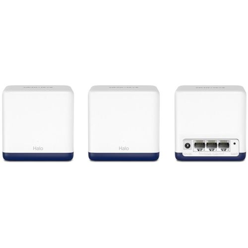  Mesh  Mercusys Halo H50G (HALO H50G(3-PACK)) AC1900 10/100/1000BASE-TX  (.:3) (HALO H50G(3-PACK))