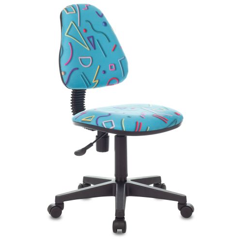 Кресло детское Бюрократ KD-4 голубой Sticks 06 крестов. пластик (KD-4/STICK-BLUE) Кресло детское Бюрократ KD-4 голубой Sticks 06 крестов. пластик (KD-4/STICK-BLUE)