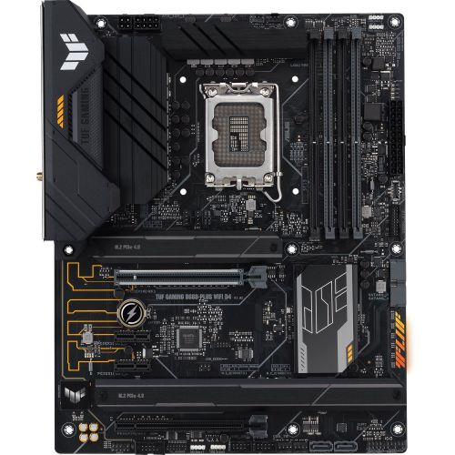   Asus TUF GAMING B660-PLUS WIFI D4 Soc-1700 Intel B660 4xDDR4 ATX AC`97 8ch(7.1) 2.5Gg RAID+HDMI+DP (TUF GAMING B660-PLUS WIFI D4)